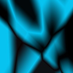 Image showing Blue satin background