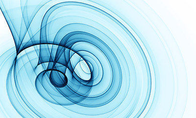 Image showing blue abstract background