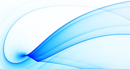 Image showing blue abstract background