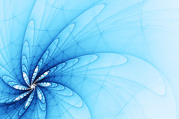 Image showing blue abstract background