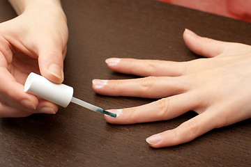 Image showing Nail therapy