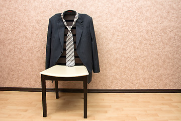 Image showing Business jacket and tie 