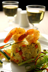 Image showing Shrimp Risotto