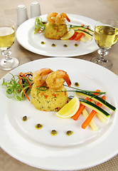 Image showing Shrimp Risotto