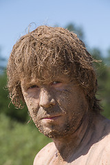 Image showing sandy man portrait