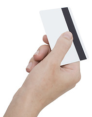 Image showing card in a hand