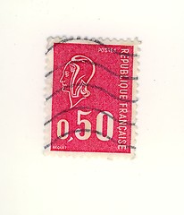 Image showing french stamp