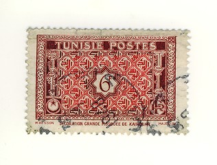 Image showing tunisian stamp