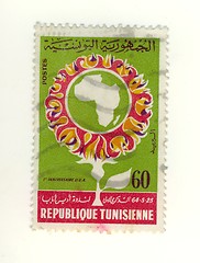 Image showing tunisian stamp