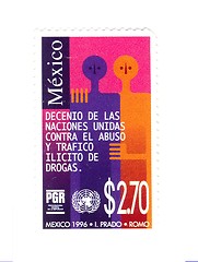 Image showing mexican stamp