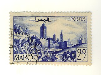 Image showing morocan stamp