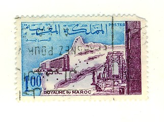 Image showing morocan stamp