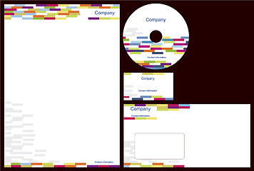 Image showing Corporate identity package