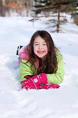 Image showing Snowy Bed