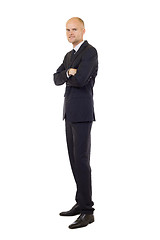 Image showing young businessman isolated on a white