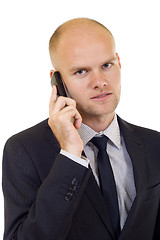 Image showing Businessman on Phone
