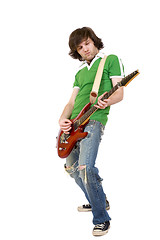 Image showing Rockstar with a guitar