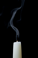 Image showing Smoldering candle 