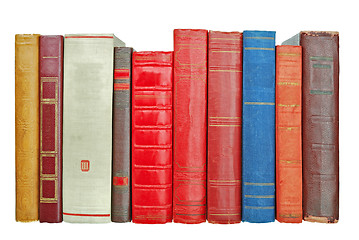 Image showing pile of old books 