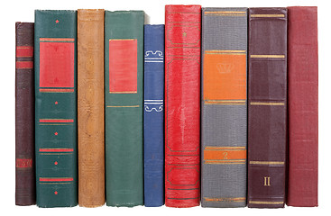 Image showing pile of old books 