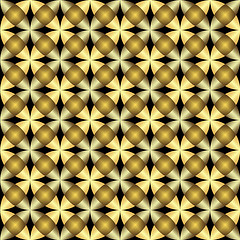 Image showing Metallic seamless pattern 