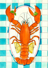 Image showing Lobster Dish
