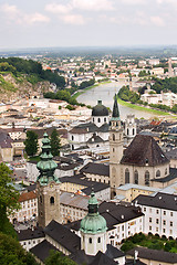 Image showing Salzburg panorama