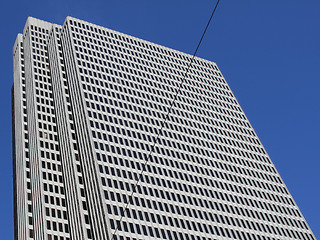 Image showing White skyscraper