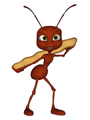 Image showing 3D rendered ant