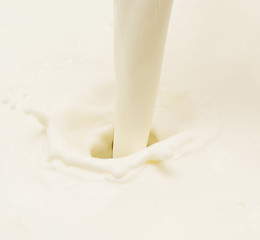 Image showing milk splash