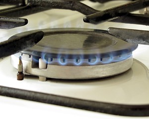 Image showing burner gas stove