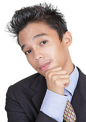 Image showing Junior businessman portrait