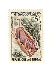 Image showing senegalese stamp