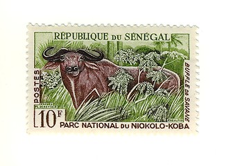 Image showing senegalese stamp