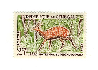 Image showing senegalese stamp