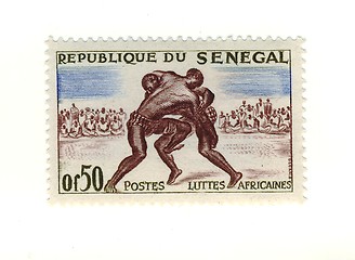 Image showing senegalese stamp