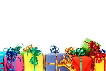 Image showing Colorful gifts