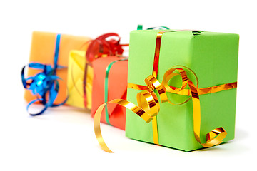 Image showing Colorful gifts