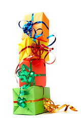 Image showing Colorful gifts