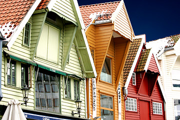 Image showing Colourfull buildings