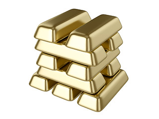 Image showing Gold bars