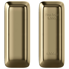 Image showing Gold bar