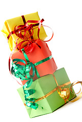 Image showing Colorful gifts