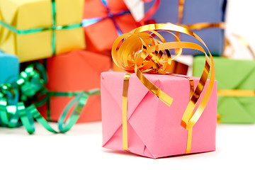 Image showing Colorful gifts