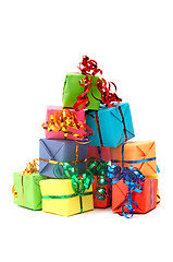 Image showing Colorful gifts