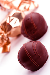 Image showing two chocolate sweets