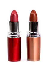 Image showing two lipsticks