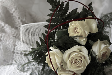 Image showing Yellow roses