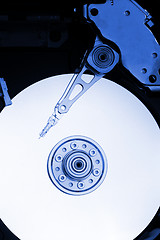 Image showing Hard drive interior