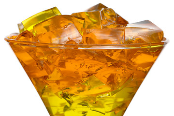 Image showing Jelly in glass